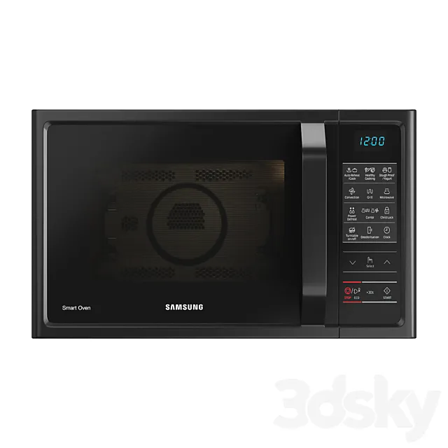 Samsung MC28H5013AK 3D Model Samsung MC28H5013AK 3D Model