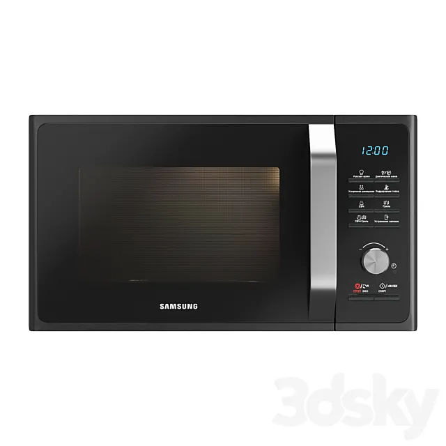 Samsung MG23F302TQK 3D Model Samsung MG23F302TQK 3D Model