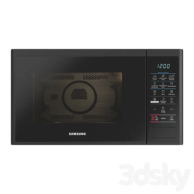 Samsung MG23J5133AK 3D Model Samsung MG23J5133AK 3D Model