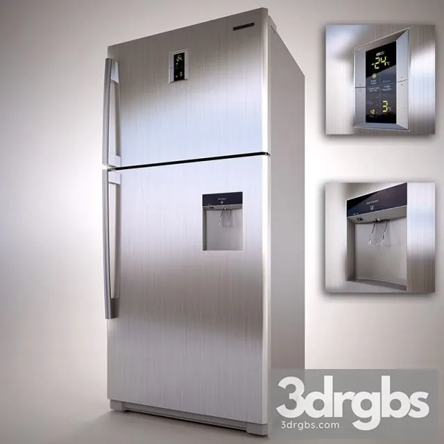 Samsung Refrigerator 3D Model Download