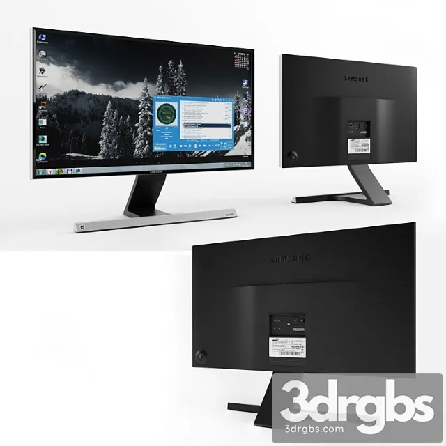 Samsung S24D590L 3D Model Download
