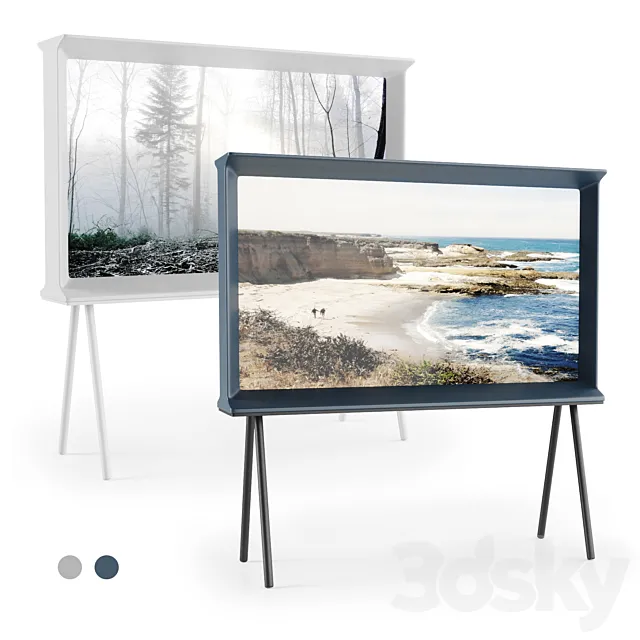 Samsung Serif TV _ Samsung Serif 3DModel