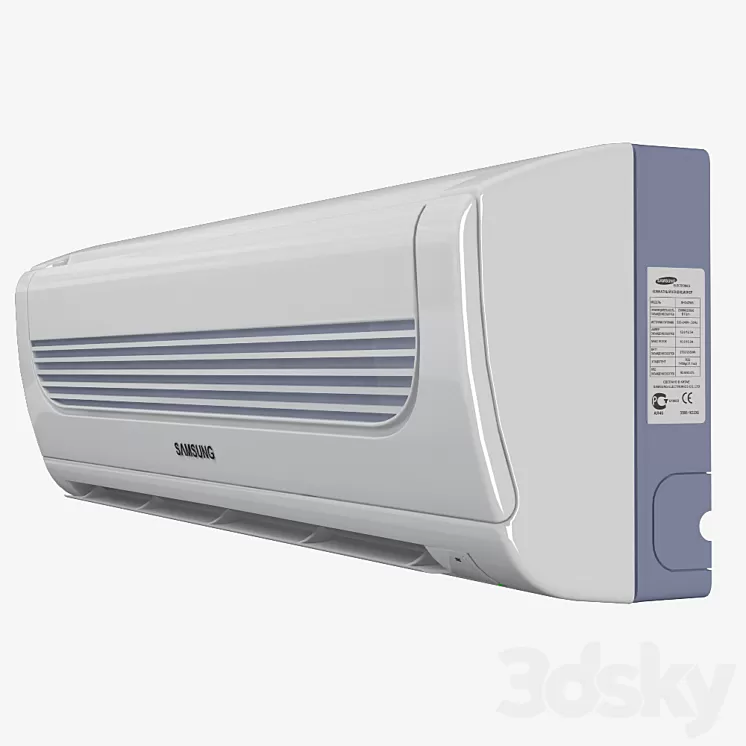 Samsung SH24ZW6 air conditioning 3D Model