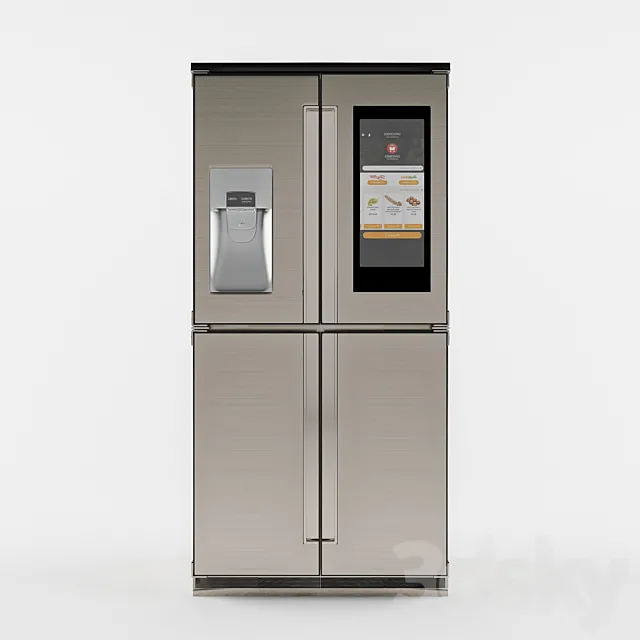 Samsung Smart Fridge 3DModel