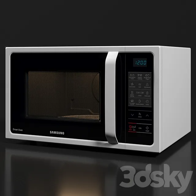 Samsung Smart Oven 3D Model