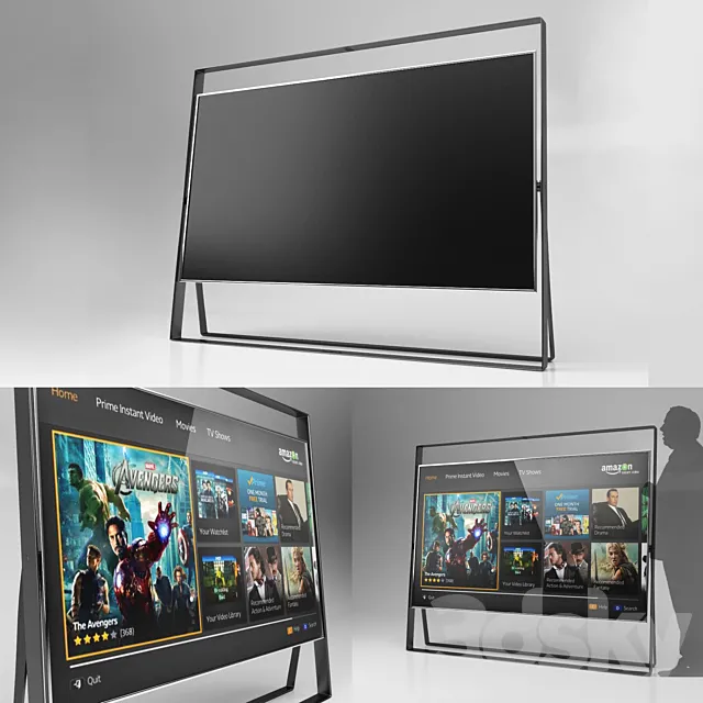 Samsung smart tv Full HD 3D Model