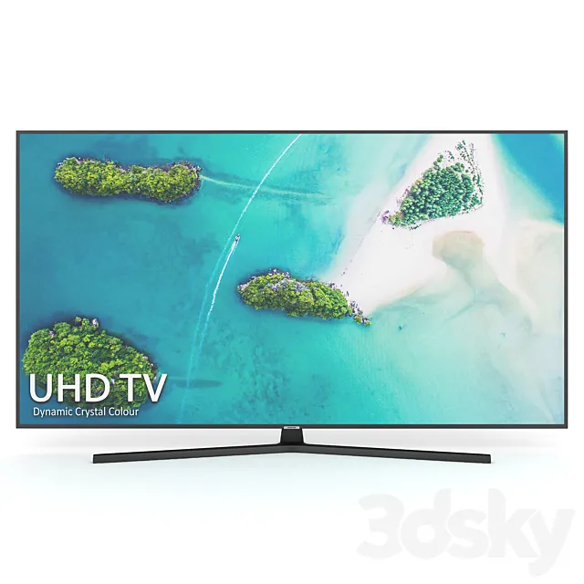 Samsung UE43NU7400 HDR 4K 3DModel