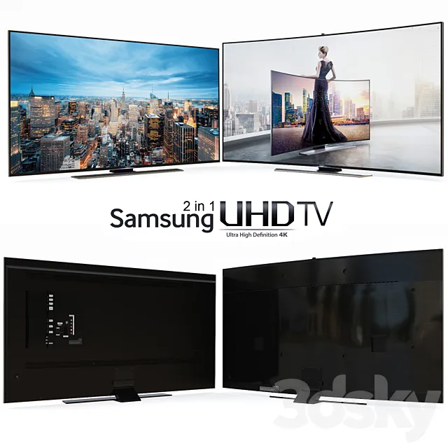 SAMSUNG UHD TV 3DModel