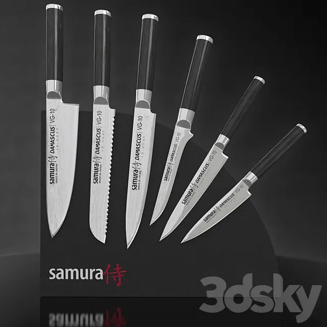 Samura 3D Model