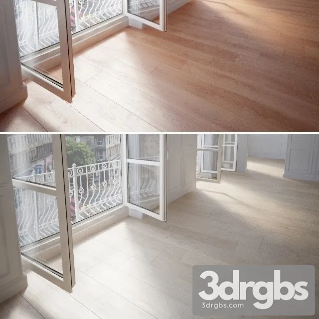 San Fernando Pine Monticello Cherry Walnut 3D Model Download