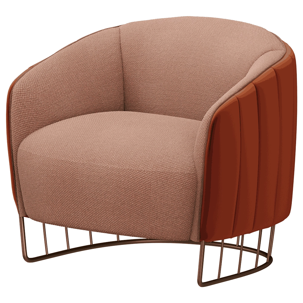 Sancal  – Armchair Tonella 1 3D Model