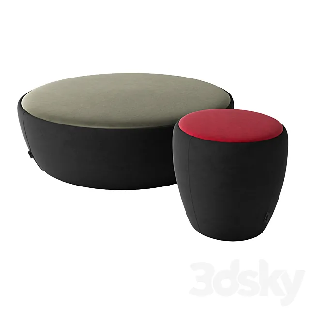 Sancal Chat pouf 3DModel Sancal Chat pouf 3DModel