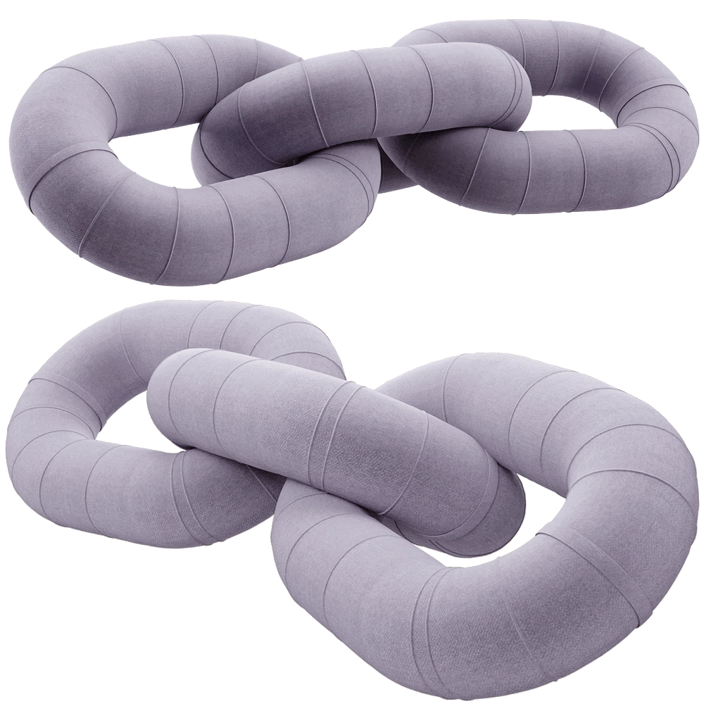 Sancal – Pouf Link 3D Model Sancal – Pouf Link 3D Model