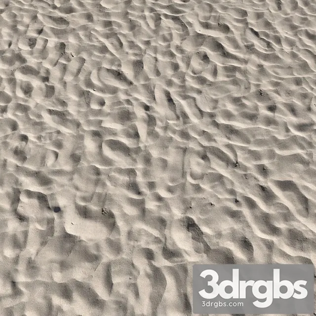 Sand beach 3 3D Model Download