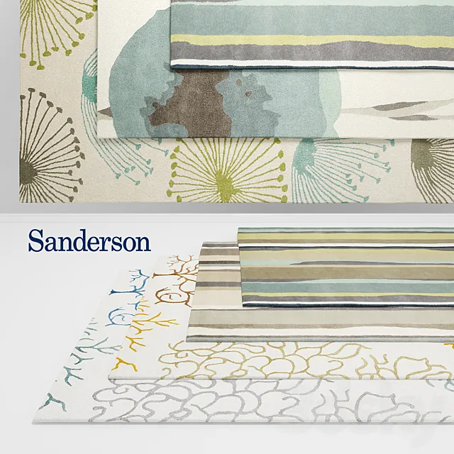 Sanderson Rugs 3D Model Sanderson Rugs 3D Model