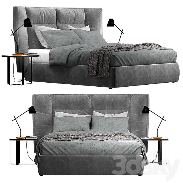 Sandi letto dorelan bed 3D Model Sandi letto dorelan bed 3D Model