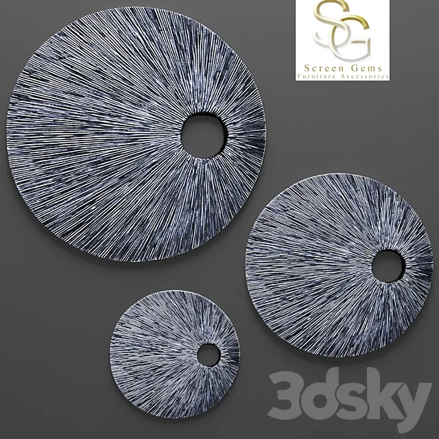 Sandstone Top Hole Ribbed Wall Art – Set. painting. sculpture. stone carving. abstract. wall decor. sculpture. stone decor. perforation. round. disk 3DModel Sandstone Top Hole Ribbed Wall Art – Set. painting. sculpture. stone carving. abstract. wall decor. sculpture. stone decor. perforation. round. disk 3DModel