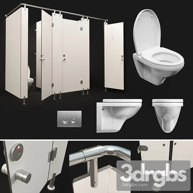 Sanikab Visa Jacob Delafon Patio 3D Model Download