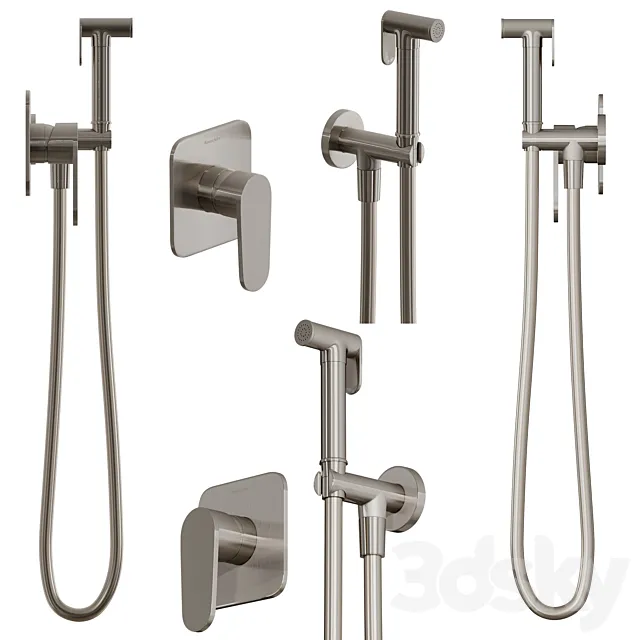 Sanitary shower Ramon Soler ALEXIA DESTACADA 11361801WC 3D Model