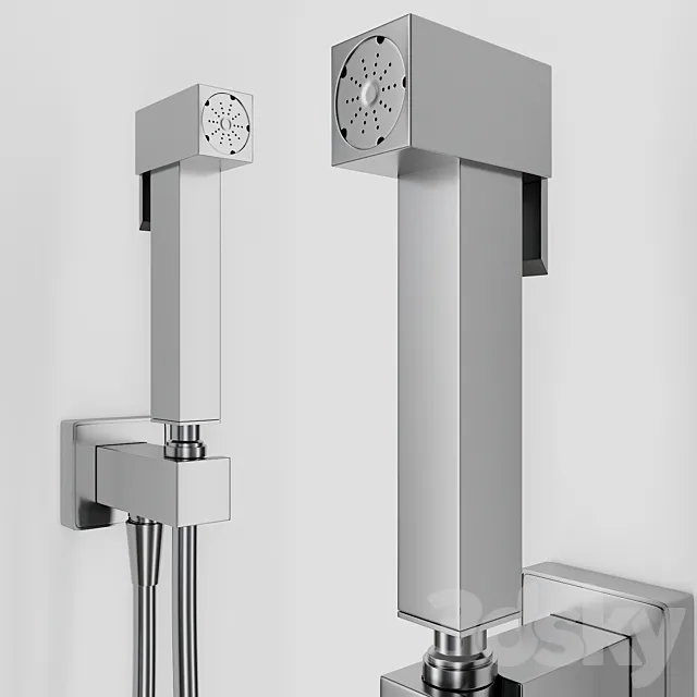 Sanitary shower SQUARE 3DModel