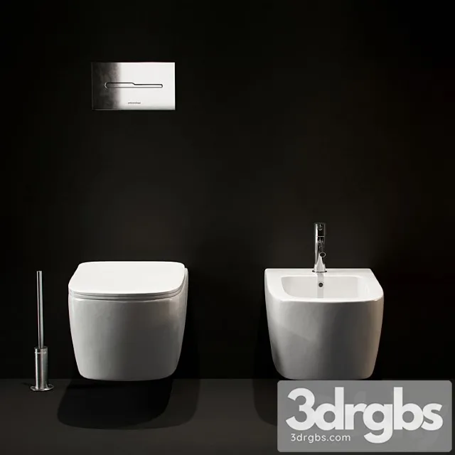 Sanitary Ware Comodo 3D Model Download