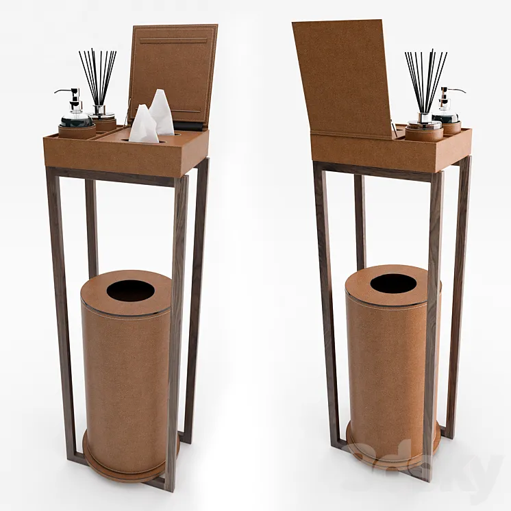 Sanitizing kit Pinetti 3D Model Free Download