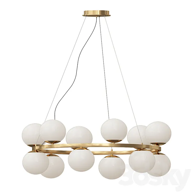 Sanne lampatron 3D Model