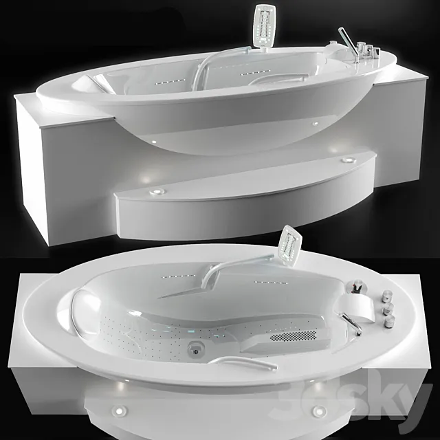 Sanospa Klafs Hot Tub 3D Model