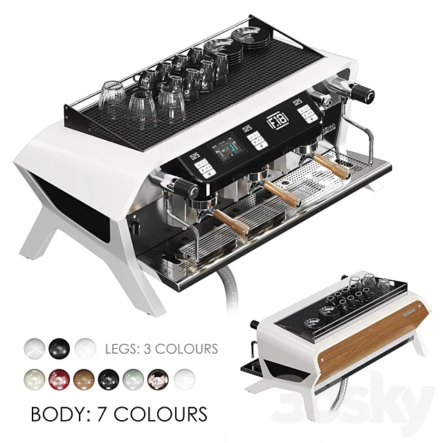 Sanremo F18 Coffee Machine 3DModel Sanremo F18 Coffee Machine 3DModel