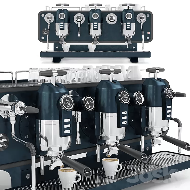 Sanremo Opera Coffee Machine 3D Model