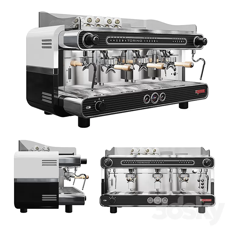 Sanremo torino coffee machine 3D Model