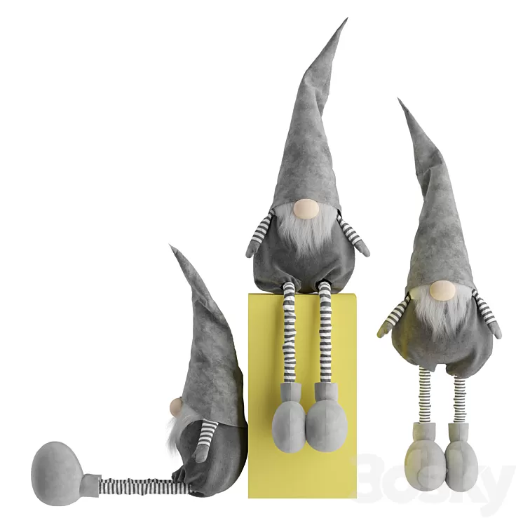 SANTA CLAUS GLASER 3D Model Free Download