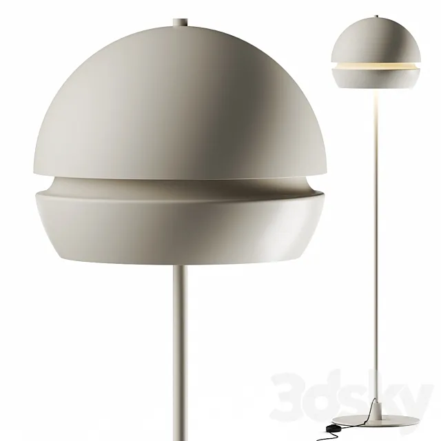 Santa & Cole Fontana Floor Lamp 3DModel