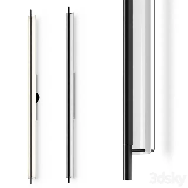 Santa & Cole Lamina 165 Wall Lamp 3D Model Santa & Cole Lamina 165 Wall Lamp 3D Model