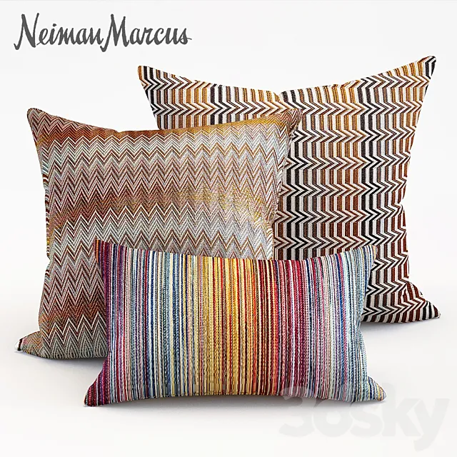 Santa Fe Seattle Pillow 3DModel Santa Fe Seattle Pillow 3DModel