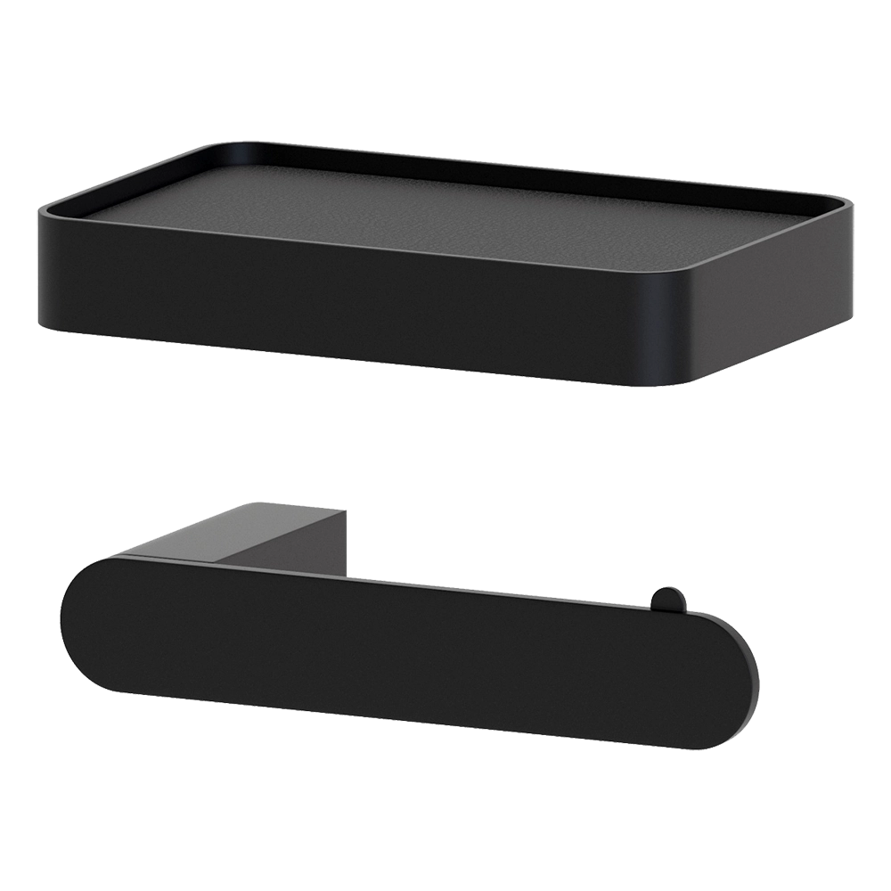 SANTECH ALLIANZ – Toilet paper holder with shelf Artwelle 7726 3D Model SANTECH ALLIANZ – Toilet paper holder with shelf Artwelle 7726 3D Model