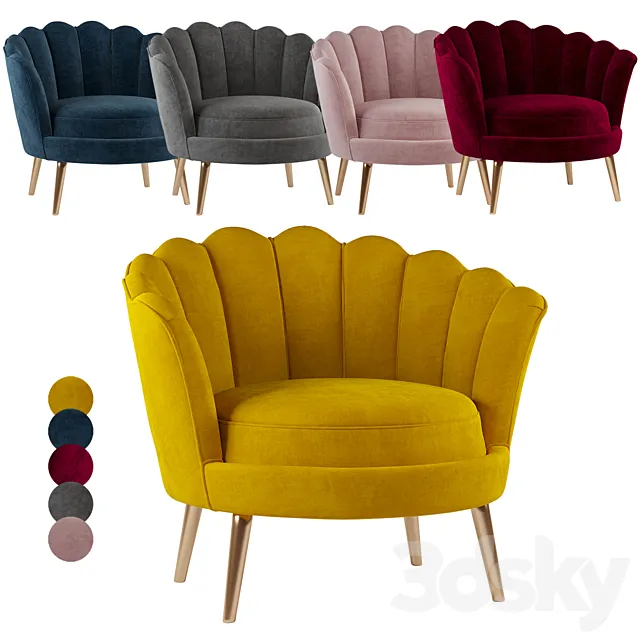 Santena chair 3DModel