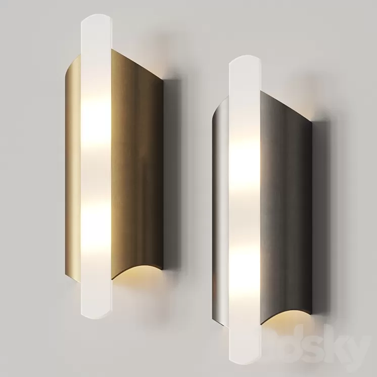 Saphir Wall Lamps 3D Model Saphir Wall Lamps 3D Model
