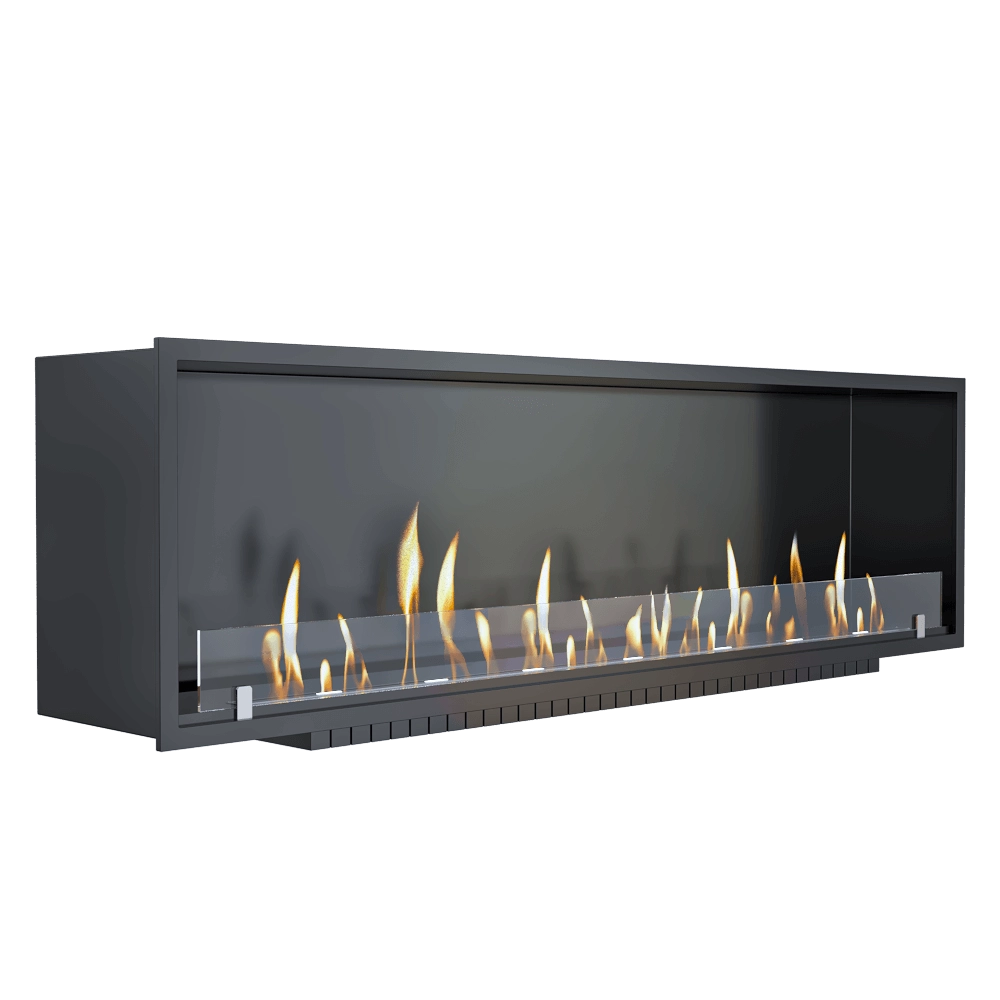 SappFire – Built-in bio fireplace hearth 1400 3D Model