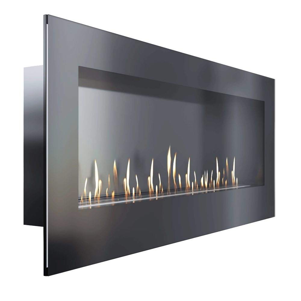 SappFire – Wall-mounted bio fireplace Mercury Stemalit 1500 3D Model