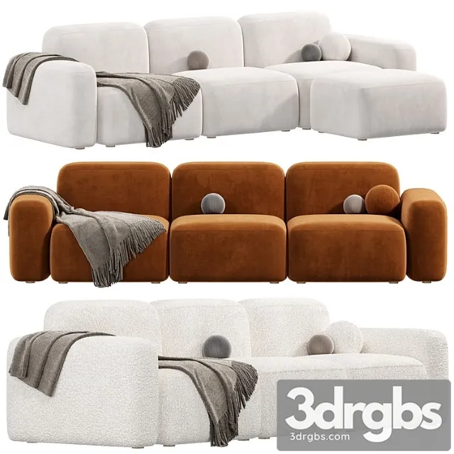 Sarah ellison s lush new collection will bring sofa 2 3D Model Download