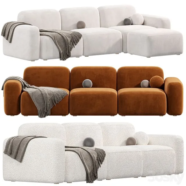 Sarah Ellison s Lush New Collection Will Bring Sofa 3D Model Sarah Ellison s Lush New Collection Will Bring Sofa 3D Model