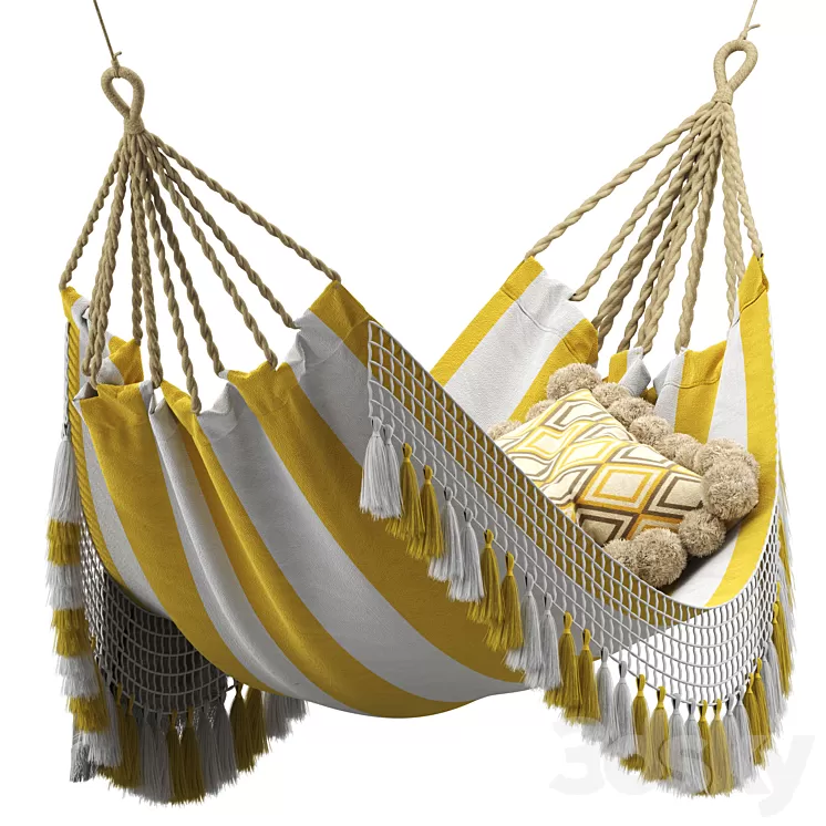 Saratoga hammock 3D Model