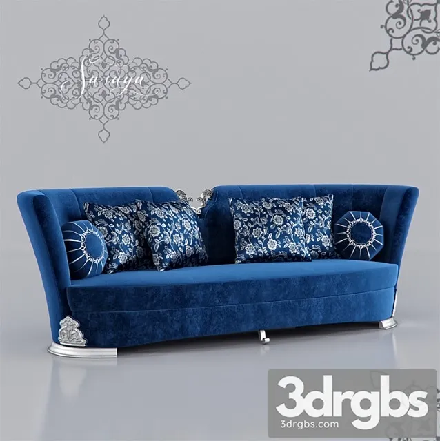 Saraya Sofa 3D Model Download