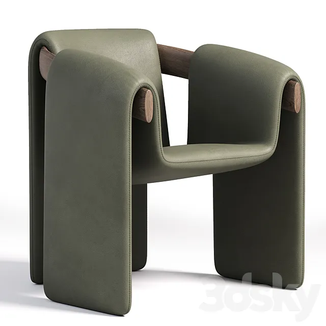 Sari lounge chair 3D Model Sari lounge chair 3D Model
