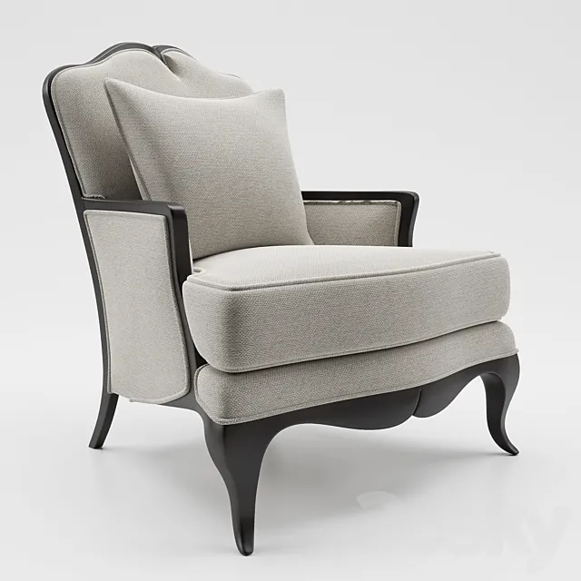 Sarina Lounge Chair 3D Model Sarina Lounge Chair 3D Model