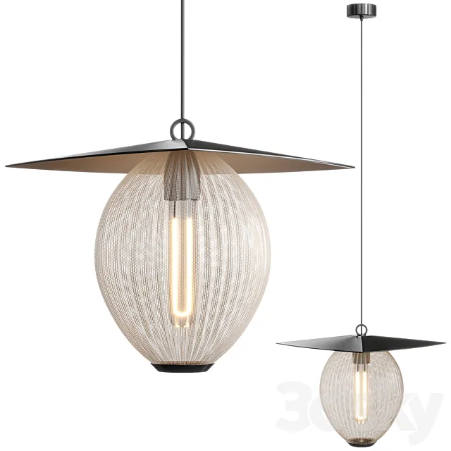 Satellite outdoor pendant lamp by Gubi 3D Model Satellite outdoor pendant lamp by Gubi 3D Model
