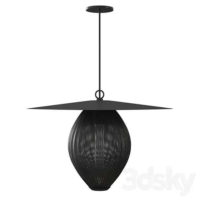 Satellite pendant 3D Model