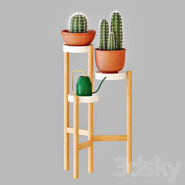 SATSUMAS Plant Stand 2 3DModel SATSUMAS Plant Stand 2 3DModel