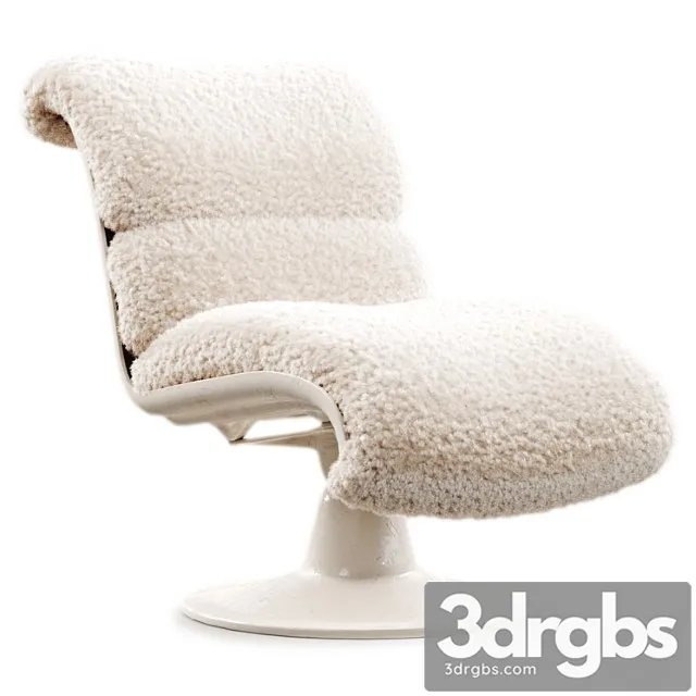 Saturn Yrjo Kukkapuro Armchair 3D Model Download